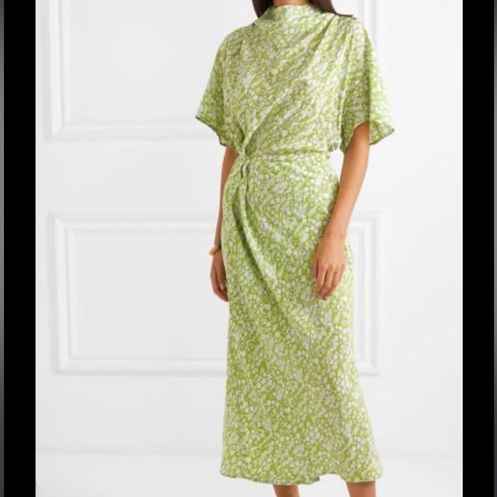 Stine Goya Rhode Crepe de Chine Dress